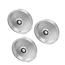 3Pcs Lawn Mower Deck Flat Idler Pulley For John Deere Z540R ZTrak 15959 AUC10172