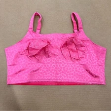 New Ruby Ribbon Original Demiette Bra Hot Pink Hearts
