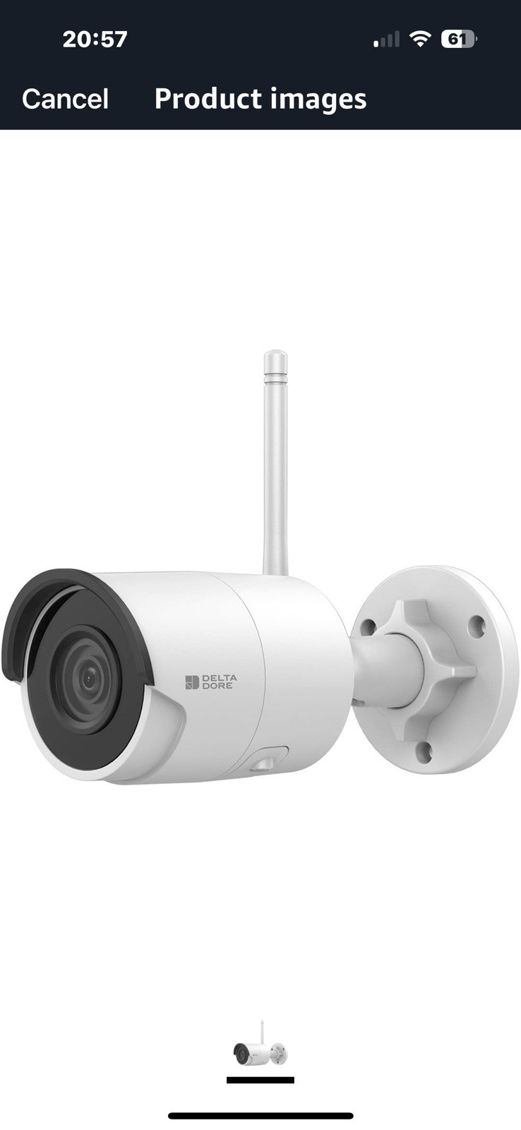 Telecamera di sorveglianza esterna DELTA DORE Tycam 2100 - Visione notturna