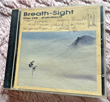 RILEY LEE SIGNED CD. BREATH - SIGHT CD. RILEY LEE - SHAKUHACHI