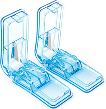 2PCS Pill Cutter, Professional Pill Splitter for Cutting Small Pills or Large Pi