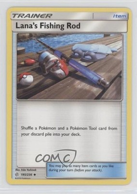 Lana's Fishing Rod Pokémon Sun & Moon Cosmic Eclipse #195