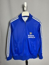 instruktor leichtathletik adidas ventex 80s track jacket blue Sz M