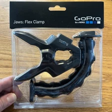 GoPro Jaws Flex Clamp Mount Black ACMPM-001 OEM Genuine New Sealed
