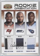 2010 Gridiron Gear Prime 21/25 Damian Williams Golden Tate Arrelious Benn #7 9bp