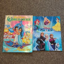 Walt Disney on Ice Progams and Tickets 1997 2015 Aladdin Frozen Little Mermaid