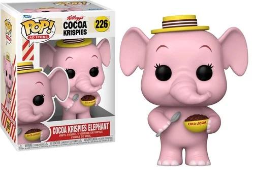 Funko POP! AD ICON: Kelloggs - Coco Krispies Elephant - Vinyl Figure #226 #75358