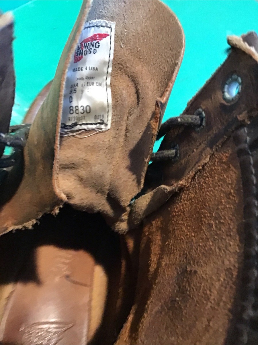 Red Wing 8830 Boots Mens 10D Copper Brown Leather Heritage  display picture 1