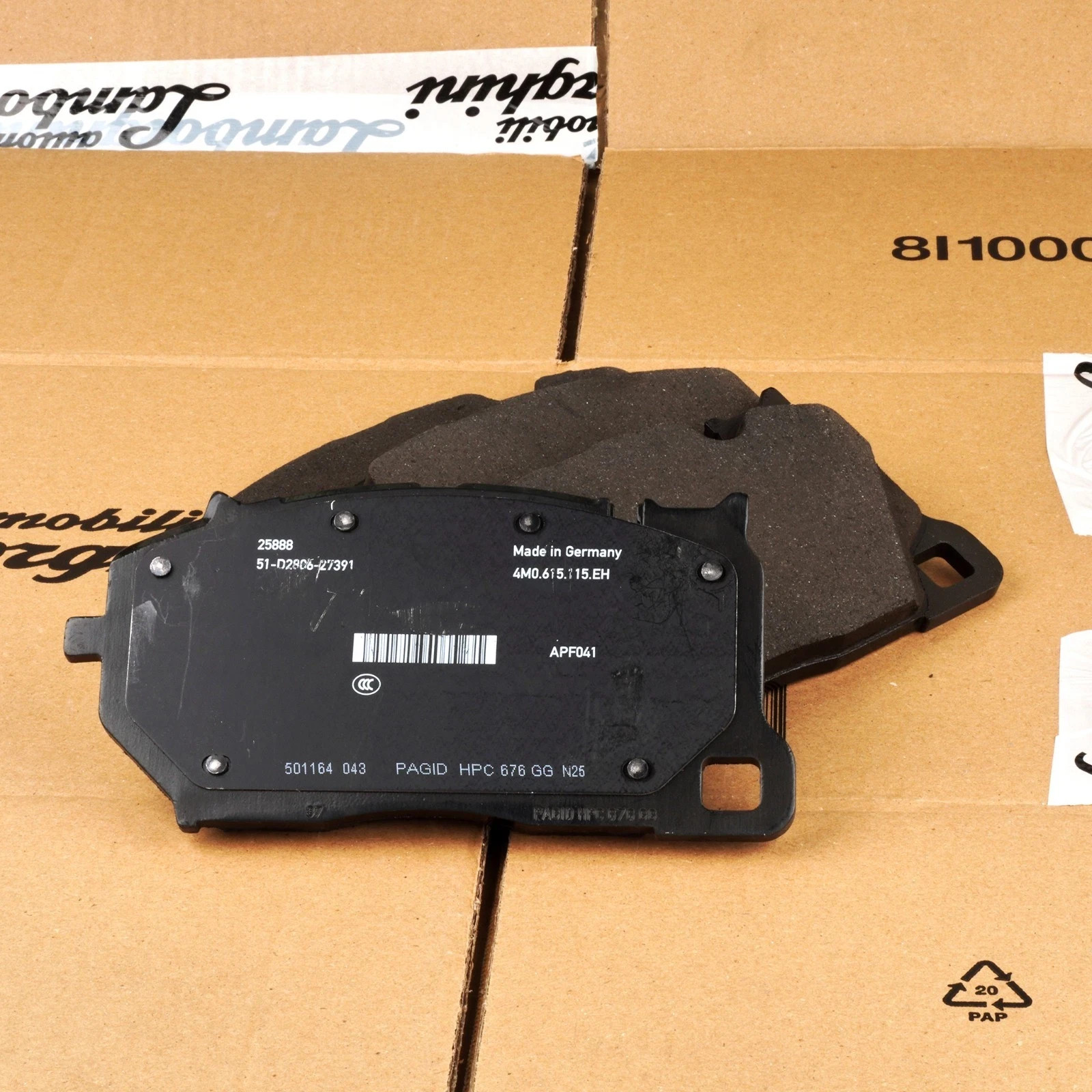 Lamborghini Brake Set - 4M0698151BQ