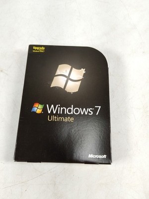 Microsoft Windows 7 Ultimate 32 64 Bit DVD English US With Key FREE SHIPPING