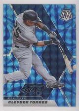 2021 Panini Mosaic Reactive Blue Mosaic Prizm Gleyber Torres #138 10tl