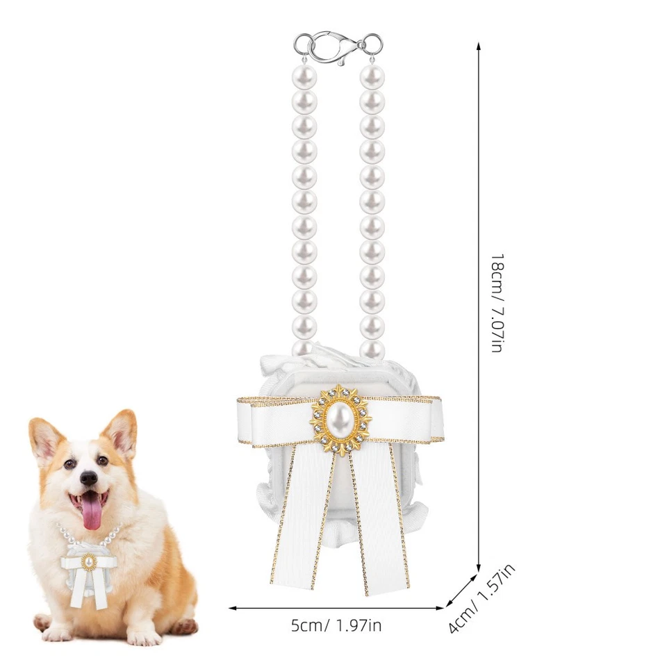 Trauring-Box, Trauring-Tragebox, Heiratsantrag, Verlobungsring-Box für Hund - Bild 2 von 4