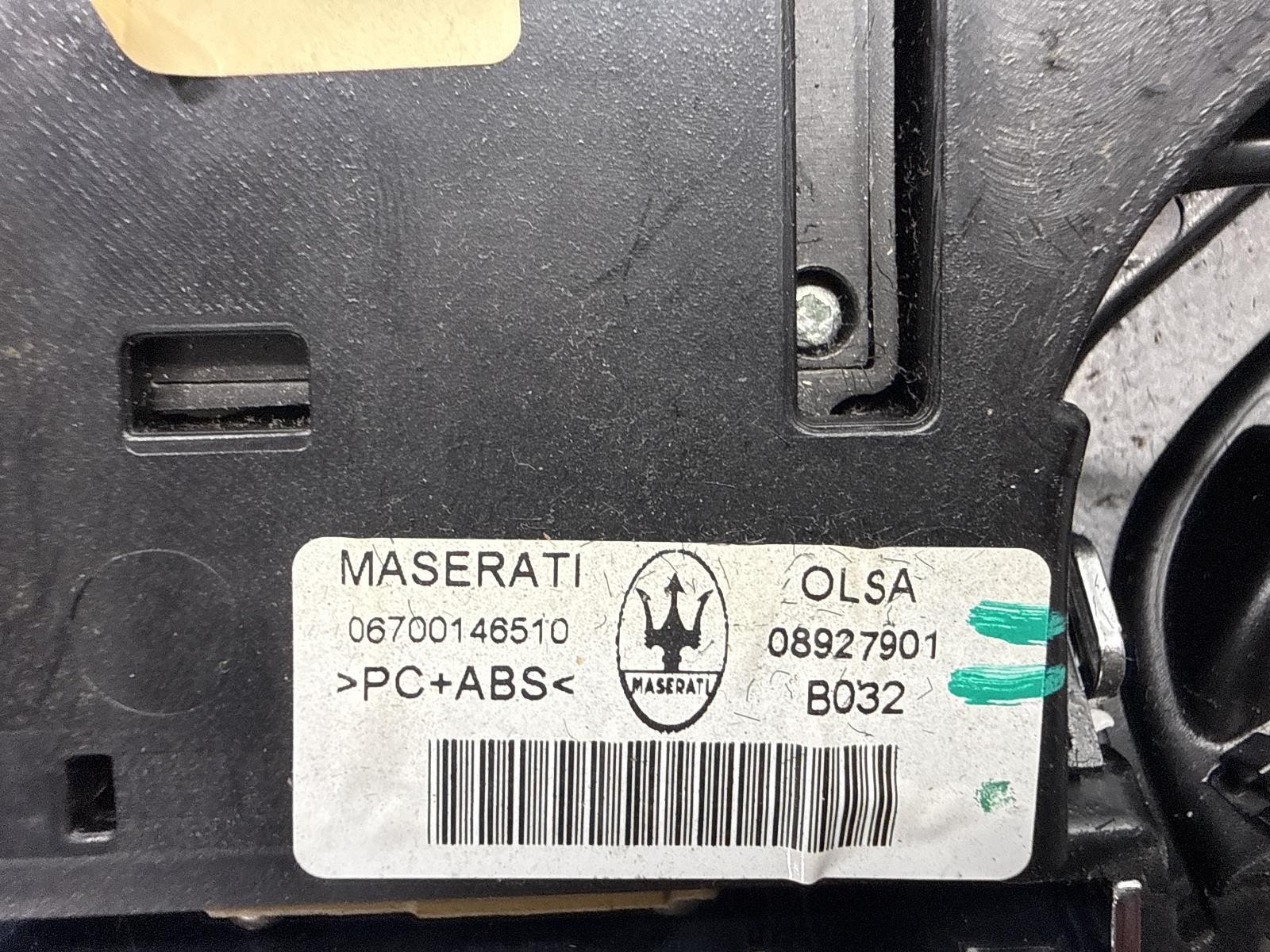 Maserati Ghibli S Q4 2014 Upper Dome light P/N 08927901