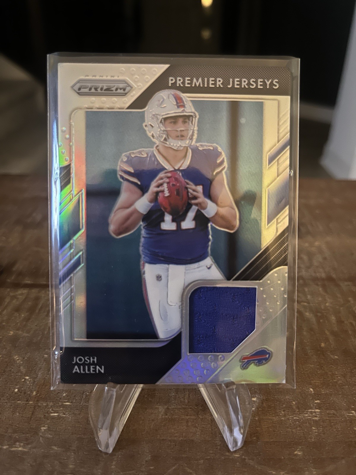 2018 Panini Prizm - Prizm Premier Jerseys Josh Allen #PP-5 (MEM, RC)