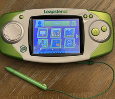 Leap Frog Leapster GS Explorer Green and White Handheld Video Game Console