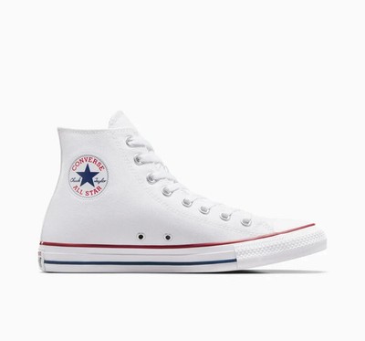Converse Unisex Chuck High Taylor All Star Sizes 3-11 Optical White M7650C