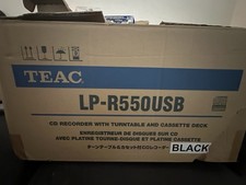 TEAC LP-R550USB Black CD Recorder Turntable Cassette Deck USB