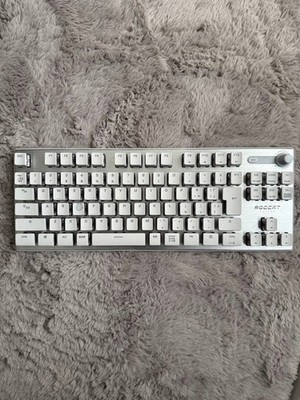 ROCCAT Vulcan TKL Pro Compact RGB Optical Mechanical Keyboard White Tested