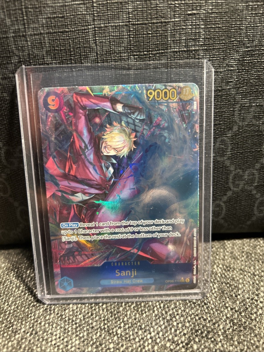 One Piece Wings of the Captain Sanji OP06-119 Alternate Alt Art