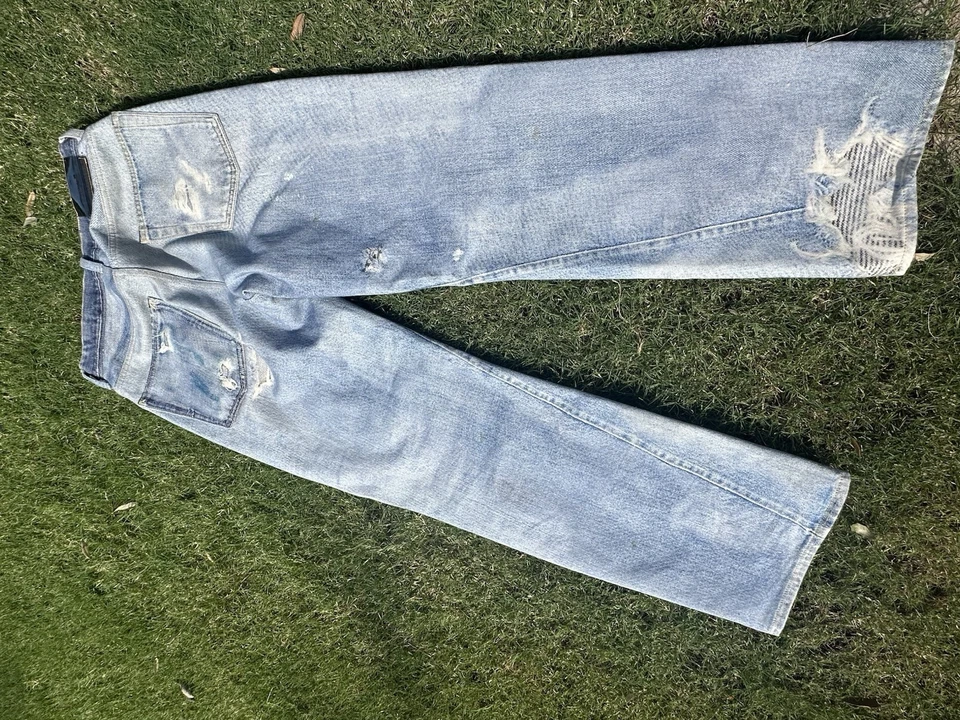 Jeans de mezclilla digitales Our Legacy de tercer corte talla 28 Foto 2 de 4