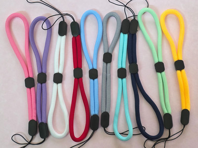 Nylon Hand Wrist Lanyard Strap Adj. for Phone/Camera/Keys -- Pick from 10 Colors