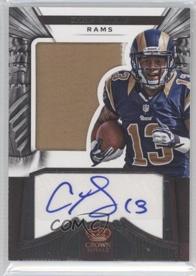 2012 Crown Royale 109/349 Chris Givens #258 Rookie Auto RC 7l6