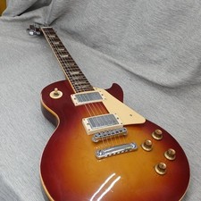 Burny FLG-100 Sunburst Electric Guitar W/Hard...