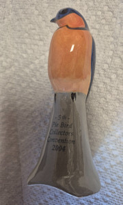 Stuart Bass Pie Bird Vent/Funnel 5th Collectors Convention 2004 w/box  Paris Tn