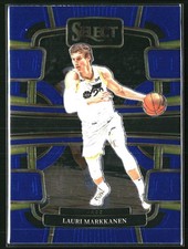 Lauri Markkanen - 2023-24 Panini Select Blue #19 - Utah Jazz