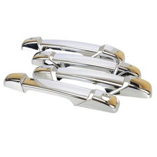 Chrome Style Exterior Door Handle Cover Trim Fit For Chevrolet Avalanche Tahoe e