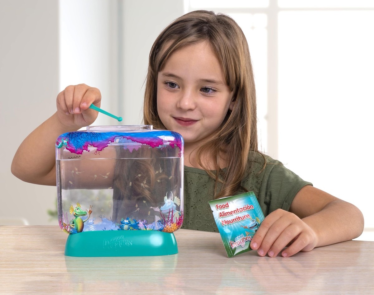 Light Up Deep Sea Habitat Kit Hatch Grow Aqua Dragons Science Toy