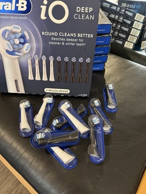 New SEALED Oral B iO Deep Clean Toothbrush Replacement Brush Heads INDIVIDUALLY!