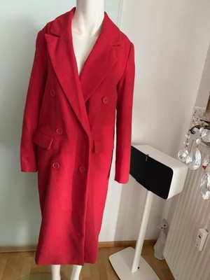 Mantel In Rot von Primark Gr 36 S 