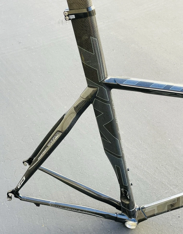 TIME RXR Ulteam Carbon Rim Brake Road Bike Frameset Frame / Fork Size Large - Image 2 of 4