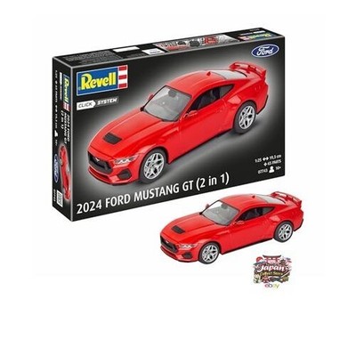 NEU Revell 1/25 2024 Ford Mustang GT Easy Kit Plastik Modellbausatz 07743