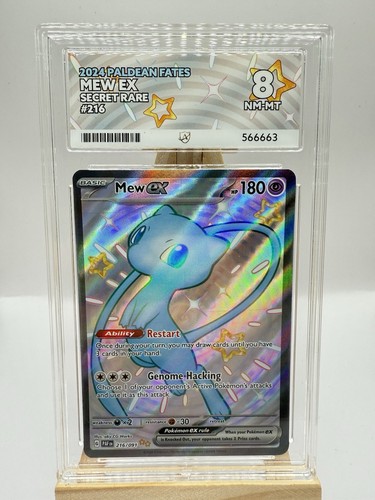 Mew ex graded ACE 8 for sale on eBay