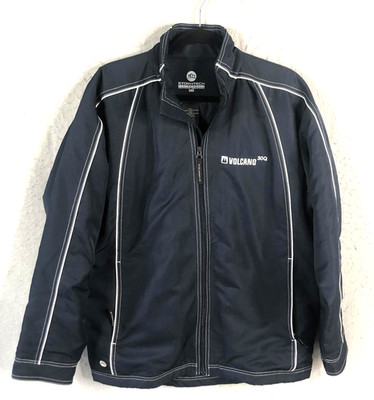 Stormtech Performance Jacket Mens Medium Black Volcano 30Q Insulated Waterproof