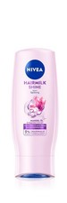 NIVEA Hairmilk Shine Glanz Spülung (200 ml), Haarspülung für glanzloses Haar