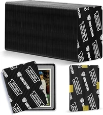 Ding Defend 110-Pack Trading Card Protector Shipping - 3.5 x 4.5 Inch Black Hobb