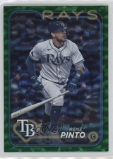 2024 Topps Update Green Crackle Foilboard 43/499 Rene Pinto René #US107 2id