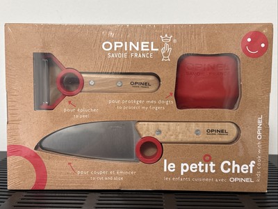 Opinel - Le Petit Chef - Complete 3 Piece Kitchen Set - MADE IN FRANCE