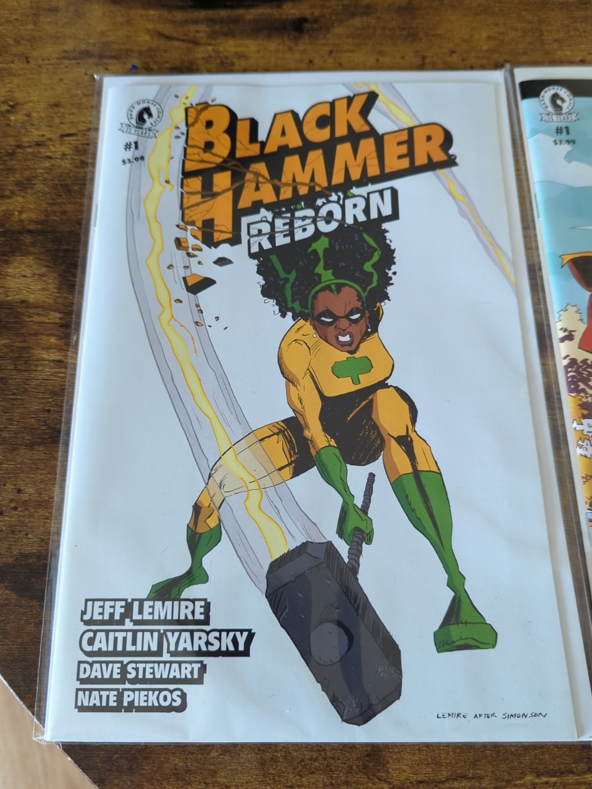 Black Hammer Reborn #1B  Dark Horse Comics 2021 Vf/Nm  Lemire Variant