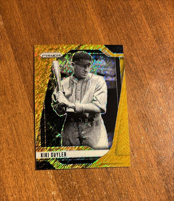 Kiki Cuyler 2025 Panini Prizm Gold Shimmer #39 Pittsburgh Pirates /7 HOF