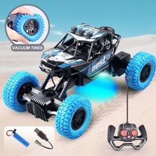 1pc Kids Off-Road Remote Control Car, High Speed Racing 4-Channel With Lights