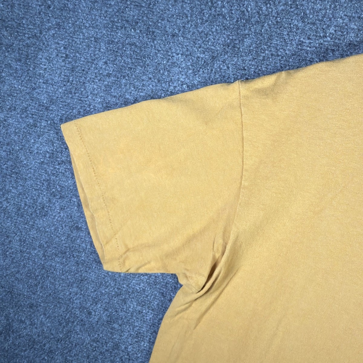 Vintage Stussy Shirt Mens Large Yellow 90s Skate Surf Saxophone