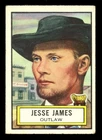 1952 Topps Look 'n See #57 Jesse James SP