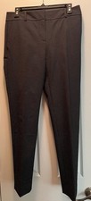 NEW Talbots Hampshire Ankle Pants Black  White 119 MSRP- Size 4