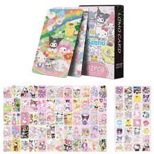 New 92 pcs Sanrio Hello Kitty Melody Lomo Card Sticker Seal Toy Collection Fun