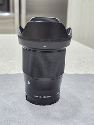 Sigma 16mm f/1.4 DC DN Contemporary Lens for Sony E-Mount 
