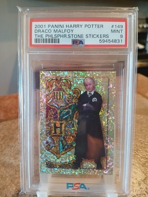 Harry Potter Draco Malfoy PSA Philosopher Stone Sticker (Newton